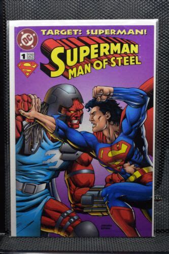 Superman Man Of Steel 1 Dc Kenner Limited Edition 1995 Target
