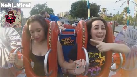 Funny Compilation 4 Slingshot Ride Pass Out Youtube