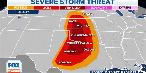 Severe Storms Likely To Erupt In Plains On Tuesday
