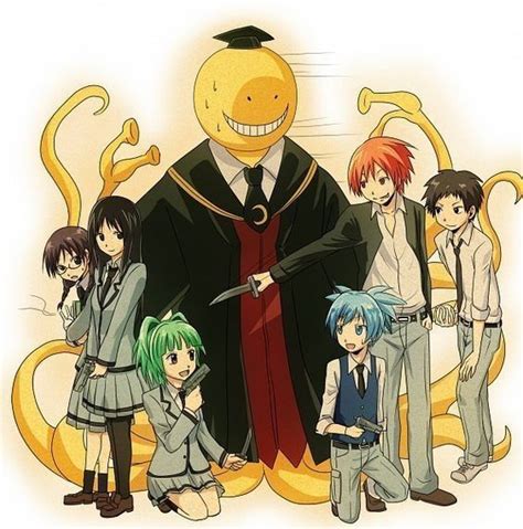 Assassination Classroom Group 4 Pósteres Ilustraciones Personajes De