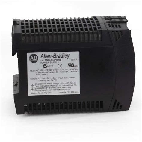 Allen Bradley 1606 Xlp100e Compact Power Supply Series A High Purity