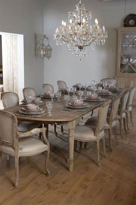 This superb style provides you unique and distinct look to your dining room and your home also. Awesome 47 Marvelous French Country Dinning Room Table ...
