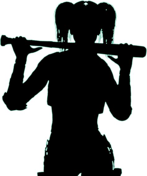 Download Transparent Harley Quinn Harley Quinn Silhouette Pngkit