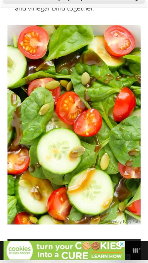 Cherry Tomato Spinach Salad In 2023 Spinach Salad Recipes Healthy