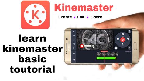 How To Edit Videos In Kinemaster Basic Tutorial Youtube