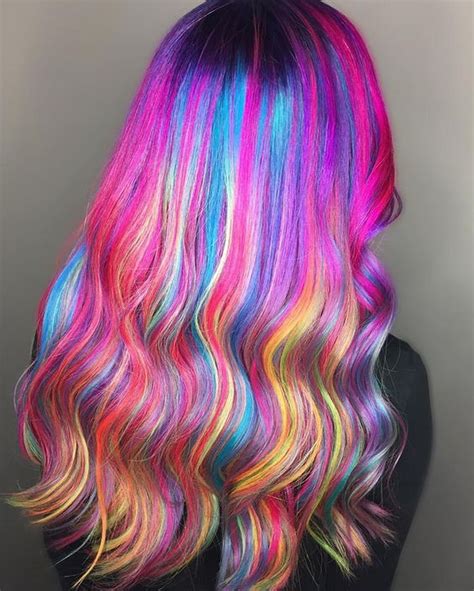Easy And Fun Rainbow Hair Color Ideas The FSHN