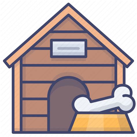Dog Doghouse House Kennel Icon