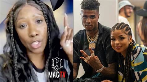 Blueface Mom Karlissa Calls Out His Artist Chrisean Rock For Being