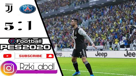 Worldwide Clubs Tour Juventus vs Paris Saint Germaint | eFootball PES