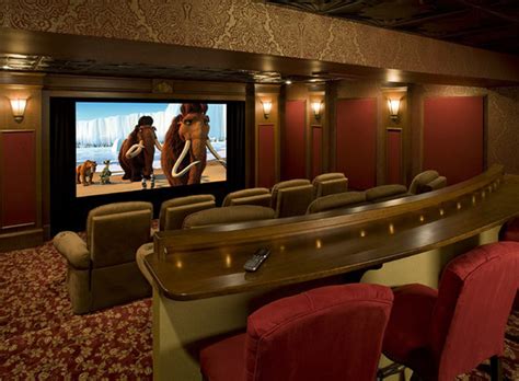 For most homeowners, these home theater ideas are better executed with a little research. 15 Interesting Media Rooms and Theaters With Bars | Home ...