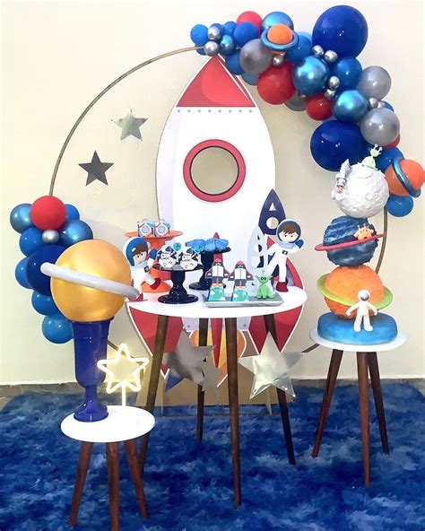 Boys 1st Birthday Party Ideas Space Birthday Party Outer Space