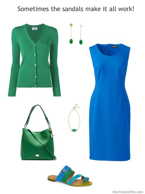 10 Ways To Wear A Blue Dress The Vivienne Files