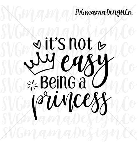 Princess Text Svg