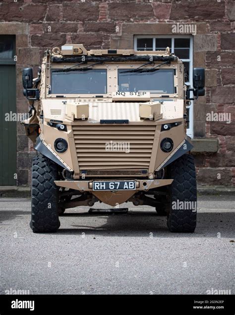 British Army Foxhound Armoured Vehicles Hi Res Stock Photography And
