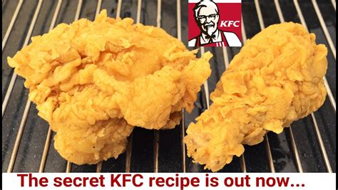 Kfc Chicken Recipe Secret Recipe Fried Chicken Homemade Egg Less Crispy And Flaky Fried