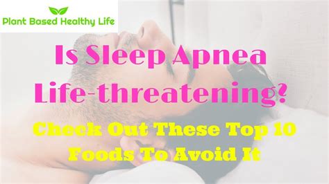 How To Get Rid Of Sleep Apnea Naturally Youtube