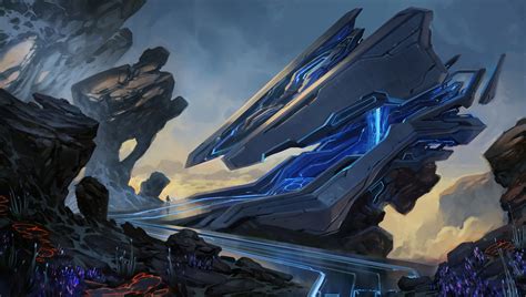 Heres A Ton Of Concept Art From Halo 5 Concept Art World Sci Fi