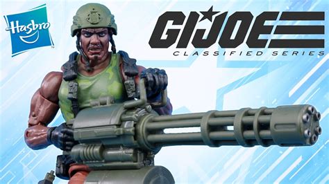 Gi Joe Classified Series Heavy Artillery Roadblock Comandos Em Ação