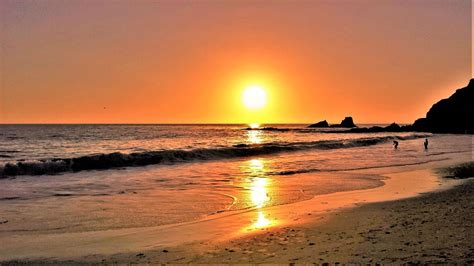 Oc Strand Sonnenuntergang Kostenloses Foto Auf Pixabay Strand