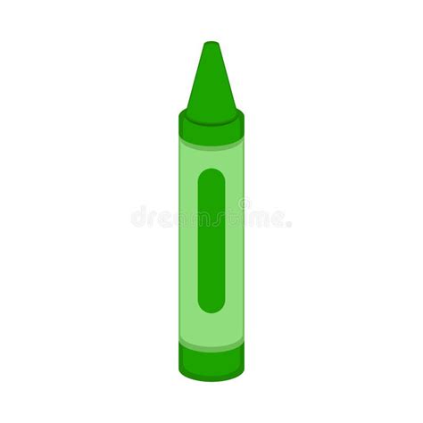 Isolated Crayon Icon Stock Vector Illustration Of Equipment 122328058