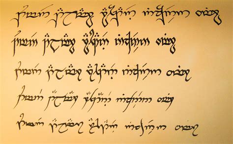 Elvish Writing Styles By Nirnaeth En Ainur On Deviantart