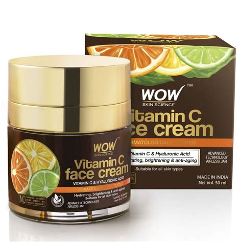 Buy Wow Skin Science Vitamin C Face Cream 50 Ml Online Purplle