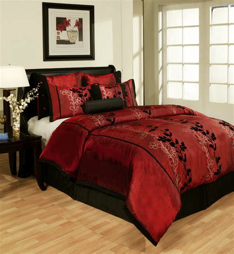 Did you scroll all this way to get facts about red and black comforter set? Create a Romantic Feeling in Bedroom with Comforters Black ...