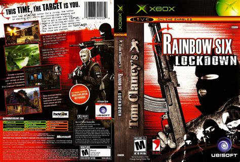 Rainbow Six Lockdown Ntsc Xbox Full Xbox Covers Cover Century