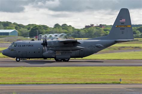 Us Air Force Lockheed C 130h Hercules L 382 Photograph By