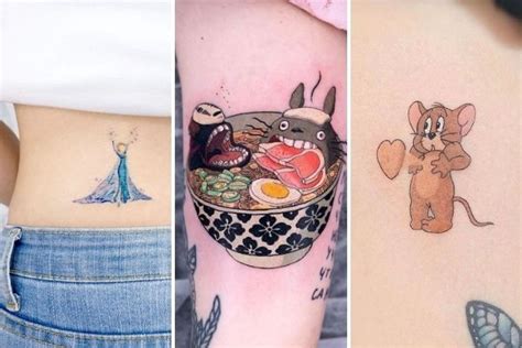 37 Classic Cartoon Character Tattoos To Bring You Back To Childhood