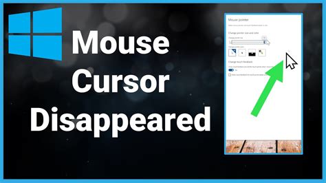 How To Fix Mouse Cursor Disappeared On Windows Youtube