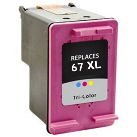 Compatible 67xl 3ym58an Tri Color High Yield Ink Cartridge