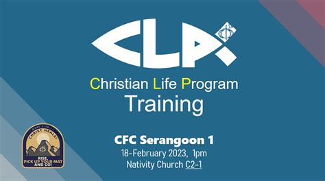 Christian Life Program Training Couples For Christ Cfc