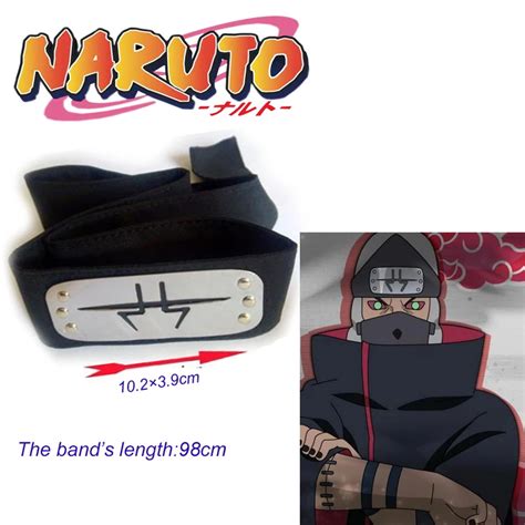 Naruto Akatsuki Anti Waterfall Ninja Kakuzu Headband Japanese Anime