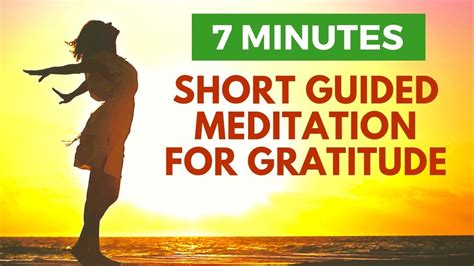 Short Guided Meditation For Gratitude 5 Important People In 7 Minutes