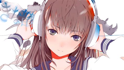 4557899 Original Characters Headphones Anime Girls Rare Gallery Hd Wallpapers