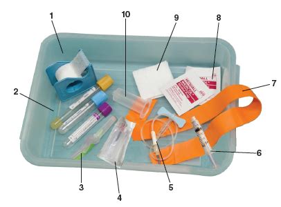 By by (author) jacqueline stawicki by (author) kathryn almquist. Label the venipuncture equipment pictured in the image ...