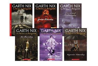 My review in the style of the vlogbrothers. Garth Nix: Keys to the Kingdom Collection (Books 1-6 ...