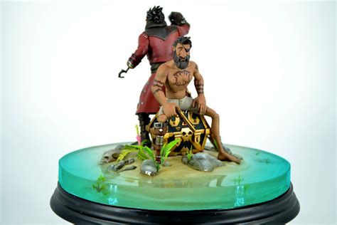 Miguel Delgado Sea Of Thieves Diorama Fan Art 3d Printed