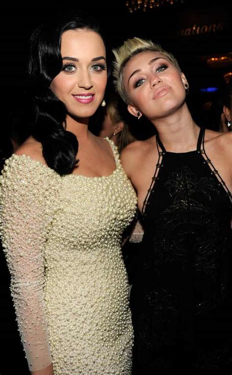 Katy Perry Talks Awkward Miley Cyrus Kiss God Knows Where That Tongue