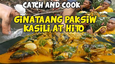 Catch N Cook Ginataang Paksiw Na Kasili At Hito Youtube