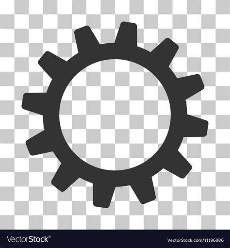 Cogwheel Icon Royalty Free Vector Image Vectorstock