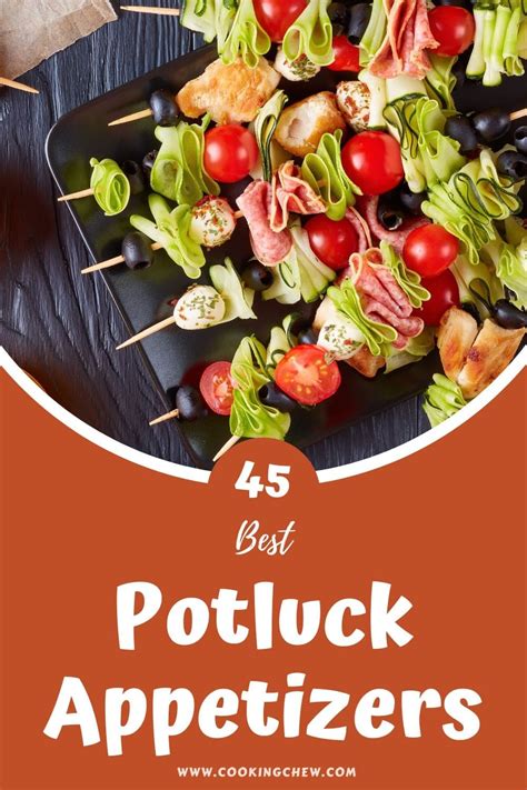 45 Best Potluck Appetizers