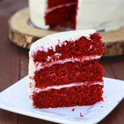 Red Velvet Cake The Sweets Life