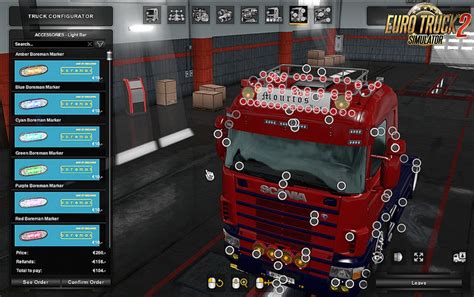 Accessories Pack V For Rjl S Scanias By V Mourtos X Ets Mods