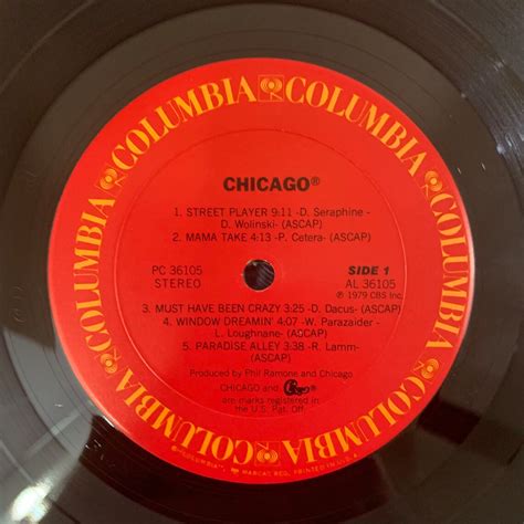 Chicago Chicago 13 1979 Vintage Vinyl Record Lp Pc 36105 Etsy