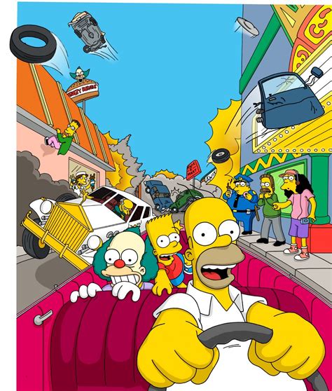 The Simpsons Road Rage Remastered Yellowrich