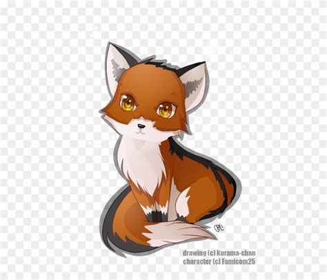 Cute Baby Fox Anime