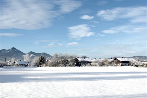 รูปภาพ ภูมิประเทศ ภูเขา ฤดูหนาว ขาว เทือกเขา หมู่บ้าน น้ำแข็ง