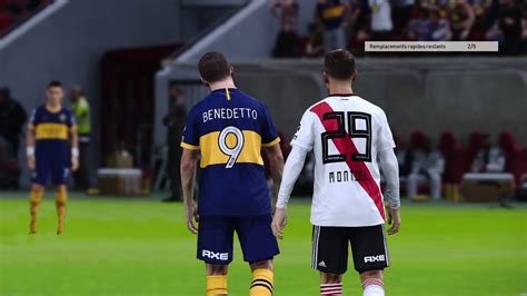 Full Online Gameplay Boca Juniors Vs River Plate Youtube